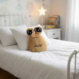 Alternative view of 👉 İsme Özel Nakışlı Pou Peluş Oyuncak – Kişiye Özel Yumuşak Oyuncak