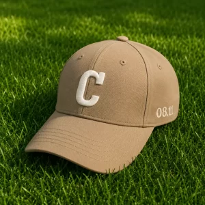 Alternative view of 👉 Kişiye Özel Şapka | İsim Nakışlı Unisex Ayarlanabilir Cap (Bej)