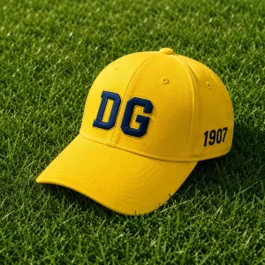 Alternative view of 👉 Kişiye Özel Şapka | İsim Nakışlı Unisex Ayarlanabilir Cap (Sarı)
